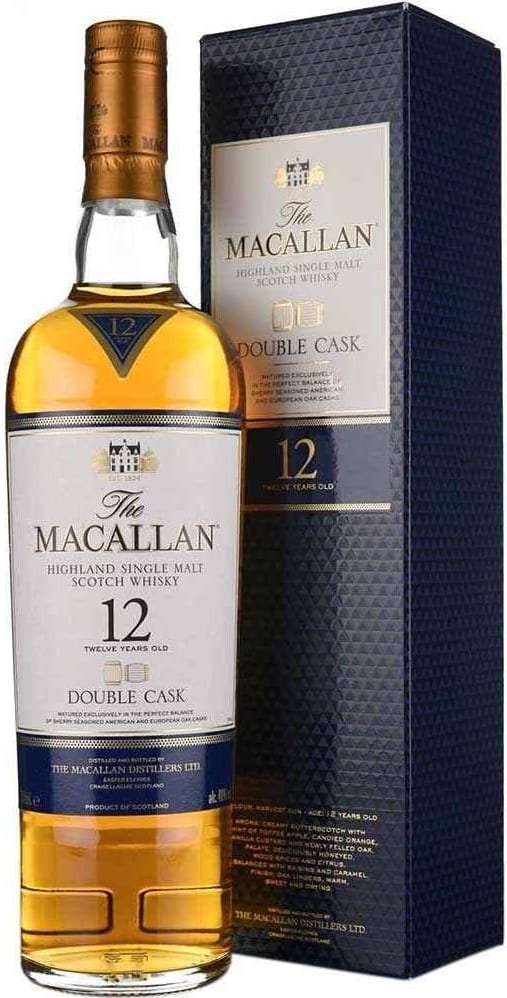 The Macallan 12 Year Double Cask Scotch Whiskey - 750mL Delivery