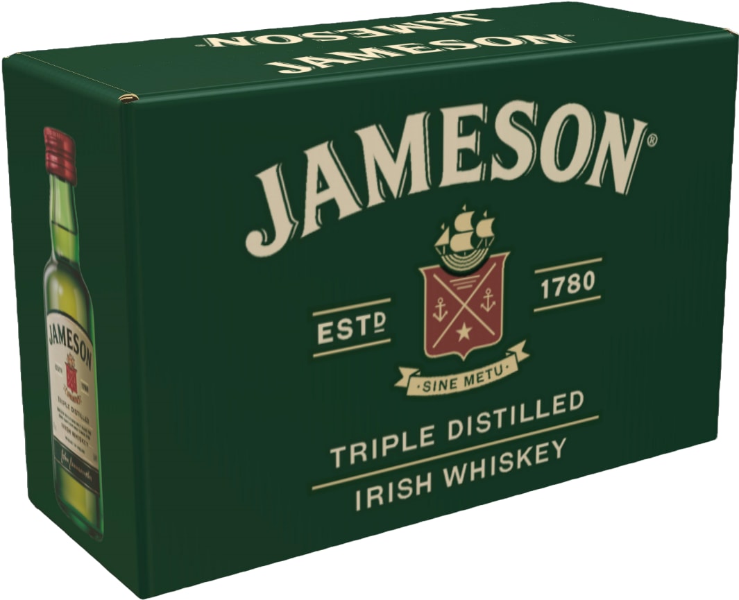 Jameson Irish Whiskey 10 bottles / 50mL Pickup in Bluffton, SC Bill