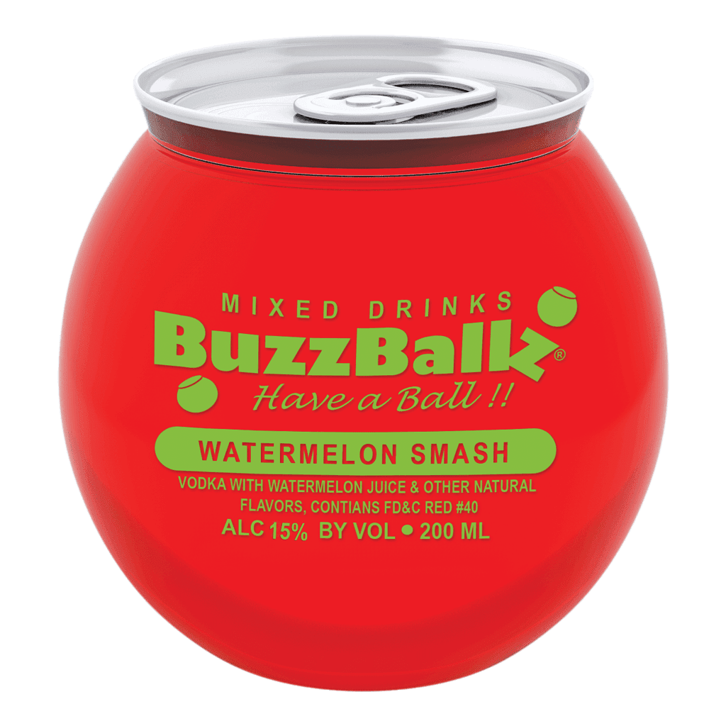 BuzzBallz Watermelon Smash ReadyMade Cocktail 200mL Delivery in