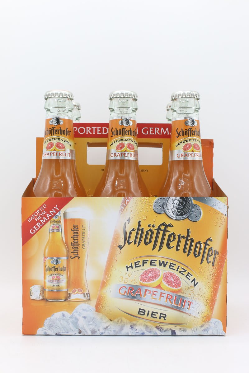 Schofferhofer Grapefruit Hefeweizen 6 x 12oz Bottles Delivery in