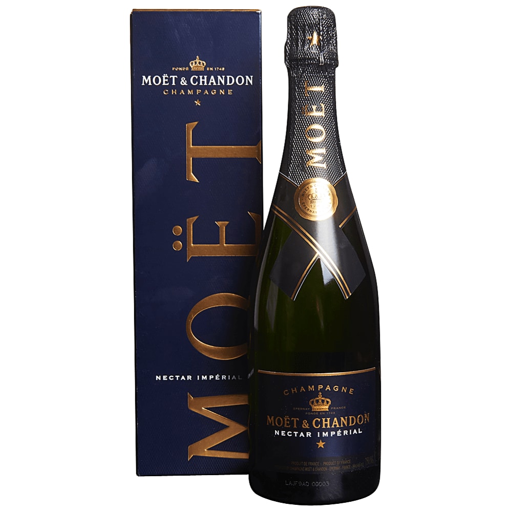 Moet & Chandon Nectar Imperial Champagne Advertising Display Bottle  Dummy Empty