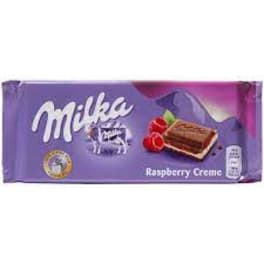MIlka Raspberry Cream