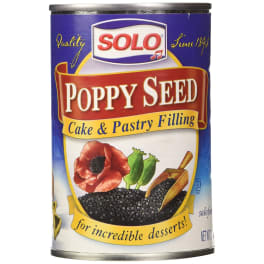 Solo Cake & Pastry Filling, Poppy Seed / unit
