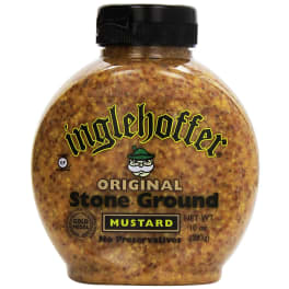 Inglehoffer Mustard, Stone Ground, Original, Full Strength / unit