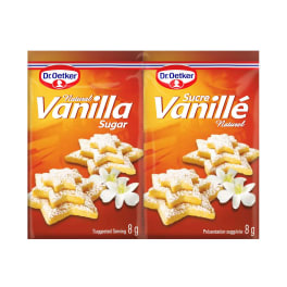 Dr. Oetker Vanilla Sugar, Natural pack of 6