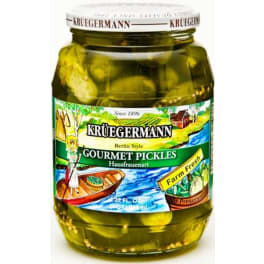 Kruegermann Hausfrauenart Gourmet Pickles - 32oz