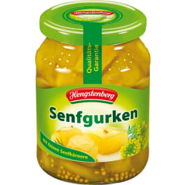 Hengstenberg Senfgurken German Mustard Pickles Gherkins / Unit