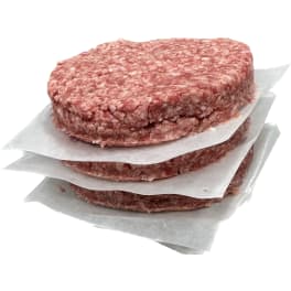 Thick Hamburger Patties - 4 pack