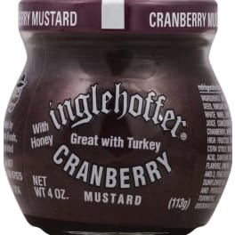 Inglehoffer Mustard, Cranberry, with Honey