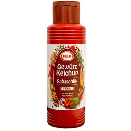 Hela Schaschlik Gewurz Ketchup, Pikant - 300ml