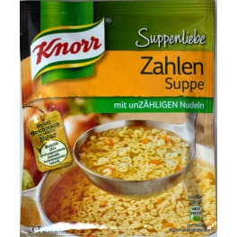Knorr Zahlen Suppe - 3oz