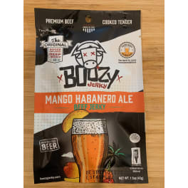 Boozy Jerky: Mango Habanero Ale Beef Jerky