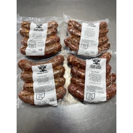 Cheddar Bratwurst - 4 pack - 1.25lbs
