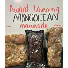 Mongolian Marinated Pork Tenderloin