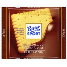 Ritter Sport Butter Biscuit & Cocoa Creme