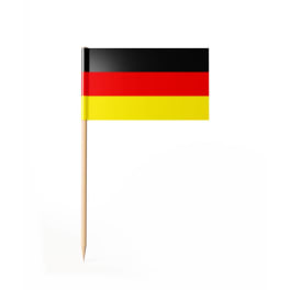German Flag Toothpicks / Unit