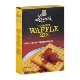 Lunds Waffle Mix, Gourmet / unit