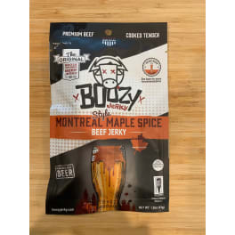 Boozy Jerky: Montreal Maple Spice Beef Jerky