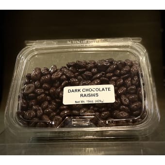 Dark Chocolate Covered Raisins, 15oz