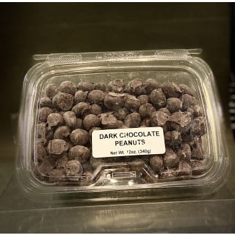 Dark Chocolate Covered Peanuts, 12oz