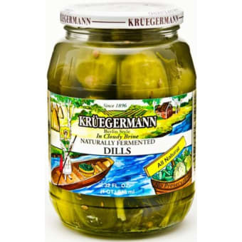 Kruegermann Naturally Fermented Dills - 32oz
