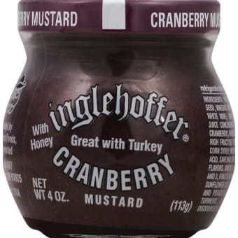 Inglehoffer Mustard, Cranberry, with Honey