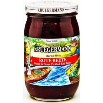Kruegermann Rote Beete, Sweet & Sour Pickled Red Beets