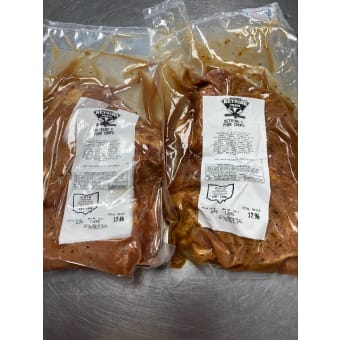 Marinated Pork Chops - 2 pack (12 oz ea) - 1.5lbs