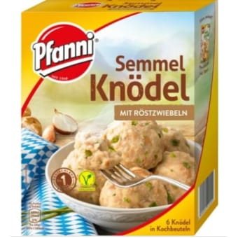 Pfanni Semmel Knödel Mit Rostzwiebeln / Unit