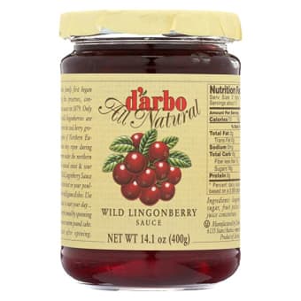 Darbo Sauce, Wild Lingonberry / unit