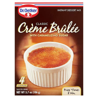 Dr Oetker Instant Dessert Mix, Classic Creme Brulee /unit