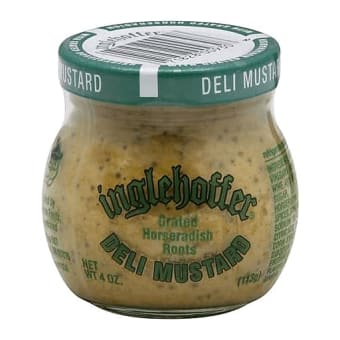 Inglehoffer Mustard, Deli, with Grated Horseradish / unit