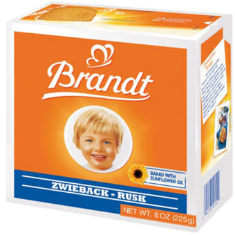 Brandt Zwieback, Rusk / unit
