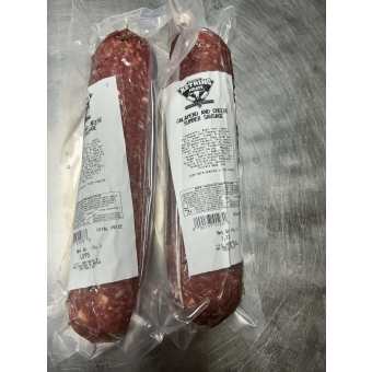 Jalapeno and cheese summer sausage