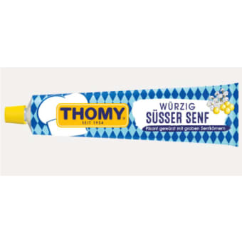 Thomy Wurzig Susser Senf - 200ml tube