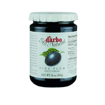 Darbo All Natural Fruit Spread, Fine Plum