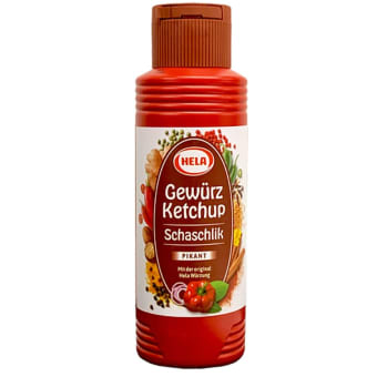 Hela Schaschlik Gewurz Ketchup, Pikant - 300ml