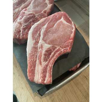 Bone In Pork Chops - 1 lb