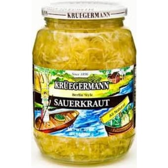 Kruegermann Sauerkraut, Berlin Style - 16oz