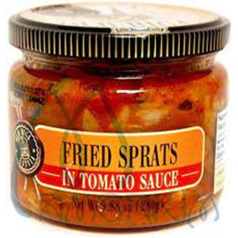 roasted Sprats in Tomato Sauce