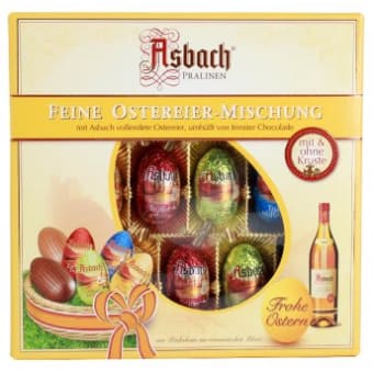 Asbach Pralinen Feine Ostereier Mischung - 6.2oz /12 pieces