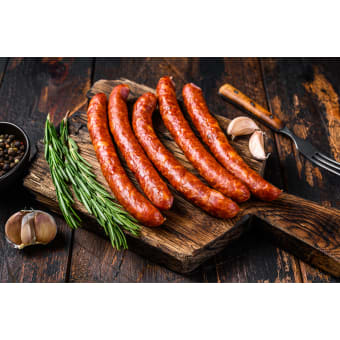 Pearl Hot Beef Hot Smoked Sausage - 1 lb