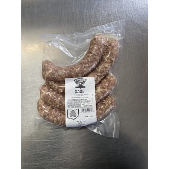 Regular Bratwurst - 4 pack -1.25lbs
