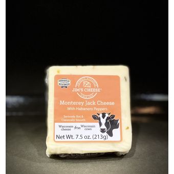 Monterey Jack Cheese With Habanero Peppers