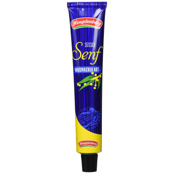 Hengstenberg Mustard, Susser Senf Tube - 100ml