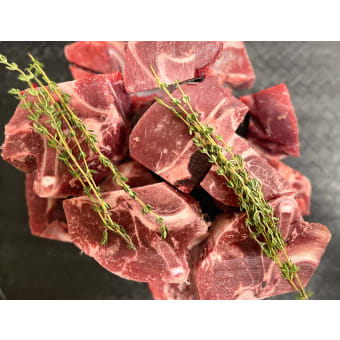 Neck Bones ( Hueso De Red ) - 1 lb