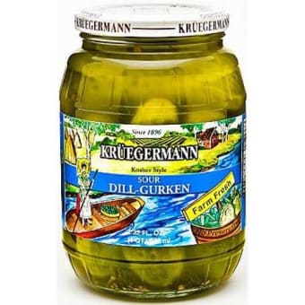 Kruegermann Sour Dill-Gurken - 32oz