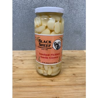 Black Sheep: Smoked Pickled Garlic Cloves