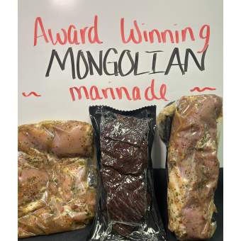 Mongolian Marinated Pork Tenderloin