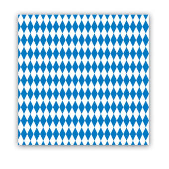 Bavarian Flag Drink Napkins / Unit